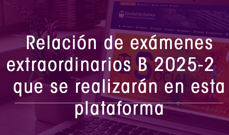 relacion de examenes exb 25-2